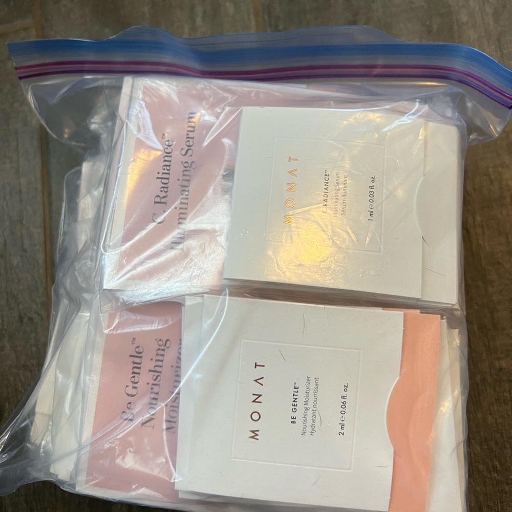 Monat Skin Care Samples - Entire Bag